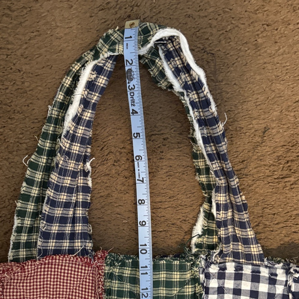 Patchwork Tote Bag - Multicolor NWT - image 4